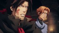 Trevor and Syha (Image via Castlevania Season 4 Official Trailer/ Netflix on YouTube)